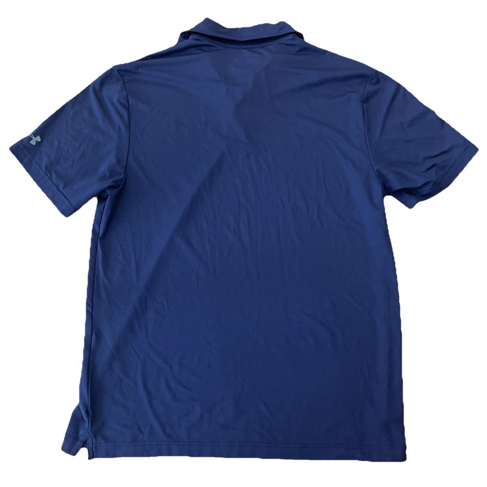 Under Armour Heat Gear Polo Blue M - Picture 2 of 5
